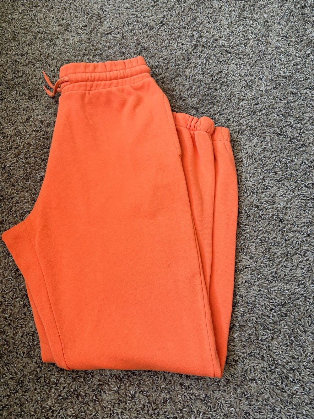 Divided Orange Men's Fleece Jogger Pants